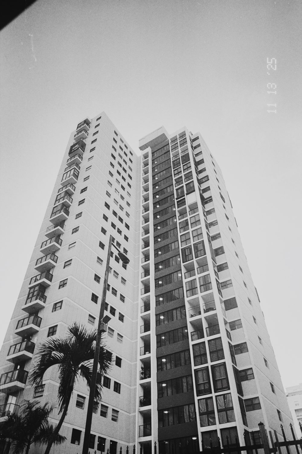 black and white photograph of puerto rico, san juan in Puerto Rico, San Juan, by Stuart Singleton