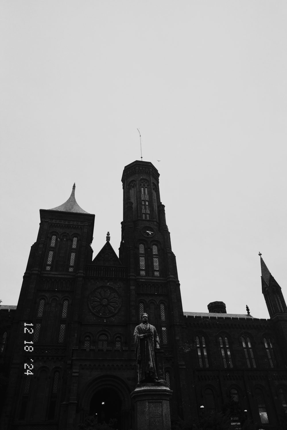 black and white photograph of washington dc in Washington DC, by Stuart Singleton