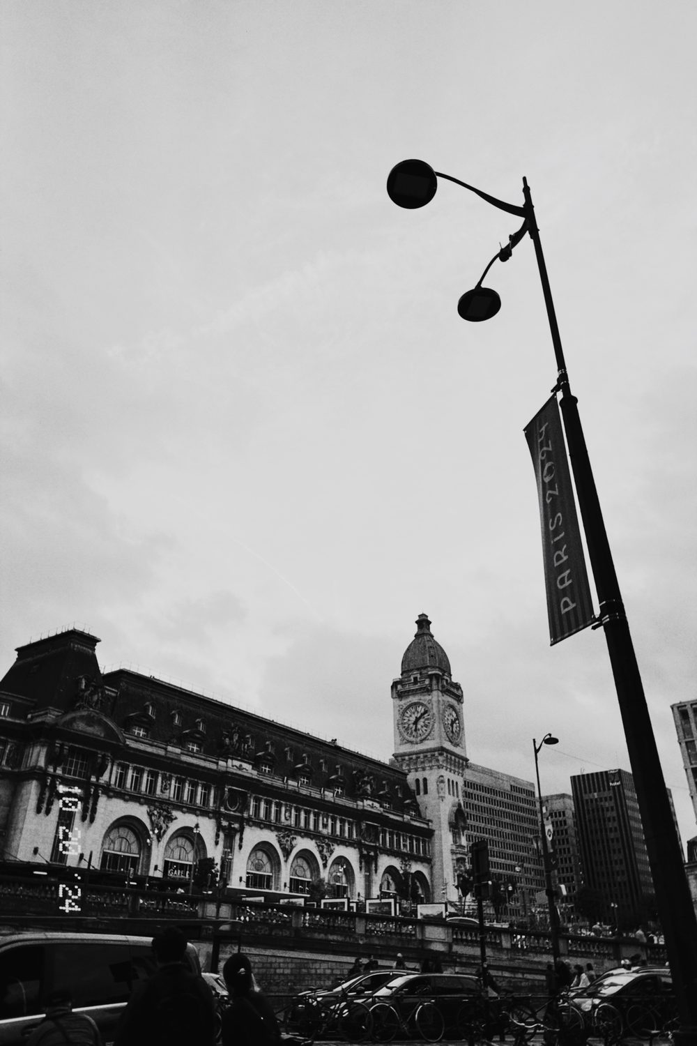 black and white photograph of europe in France, Paris, by Stuart Singleton