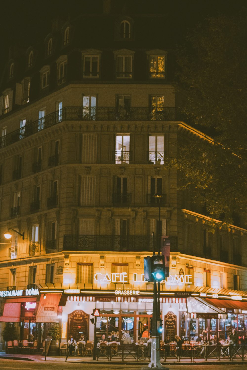 photograph of dark, europe in Paris, by Stuart Singleton