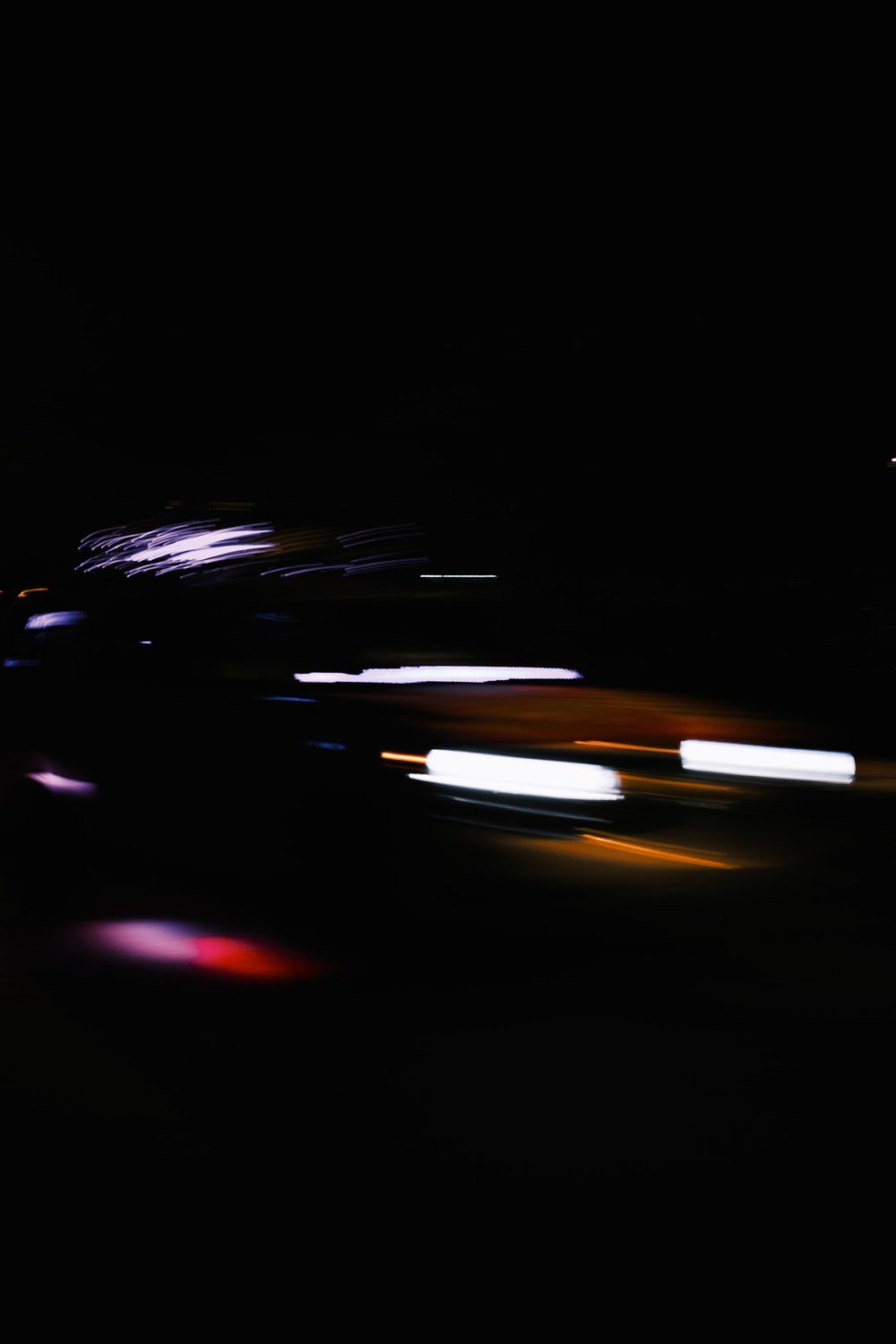 photograph of cars, long exposure, ethereal in Nashville, by Stuart Singleton