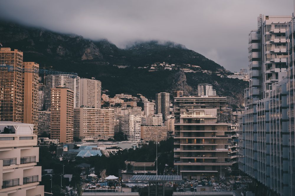 photograph of sky, europe in Monaco, Monte Carlo, by Stuart Singleton