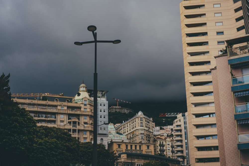 photograph of sky, europe in Monaco, Monte Carlo, by Stuart Singleton No. 3